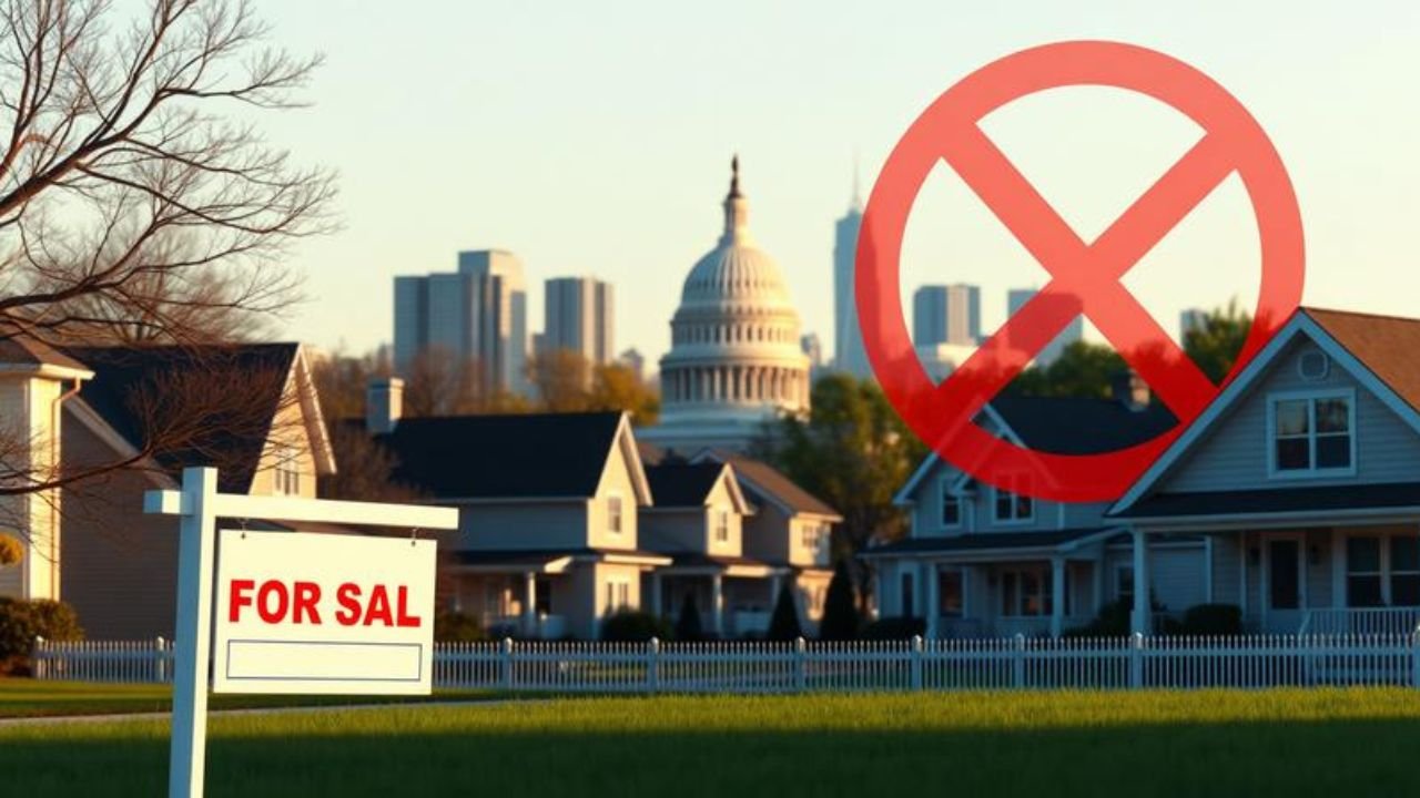 Trump proposal to ban institutional investors from buying single-family homes in the U.S.