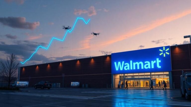 Walmart reaches one trillion dollar market cap as the retailer expands e-commerce, technology, and fast delivery services
